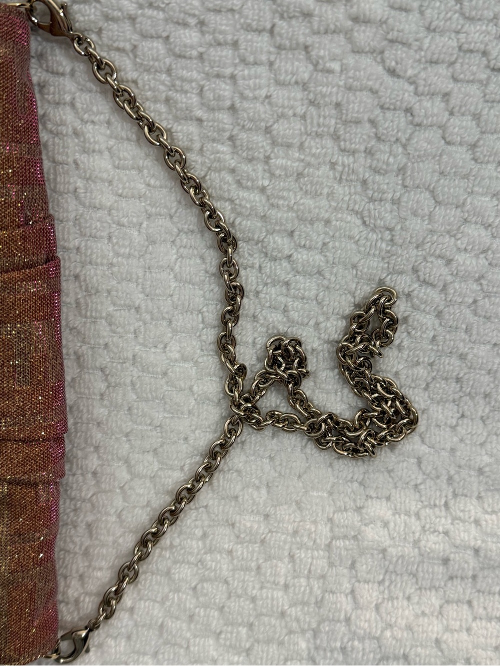 Fendi Gold Monogram Chain Shoulder Bag - Picture 12 of 13
